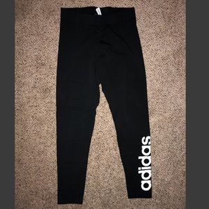 Adidas workout leggings. Size M